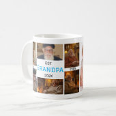 Bester Opa Ever – Personalisierte Fotos Kaffeetasse (Vorderseite Links)