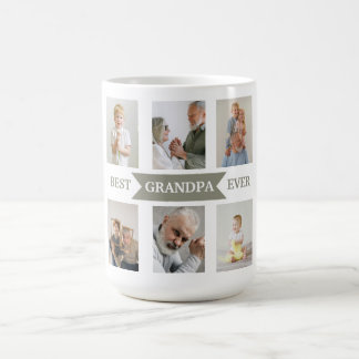 Bester Opa Ever – Personalisierte Fototasse Kaffeetasse