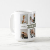 Bester Opa Ever – Personalisierte Fototasse Kaffeetasse (Vorderseite Links)