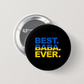 Bester Opa ever Stolz Ukrainische Oma Muttertag Button (Vorne & Hinten)