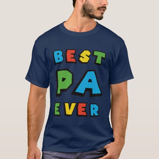Bester Opa ever Vintage-Freunde T-Shirt (Vorderseite)