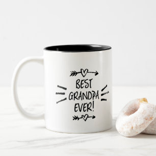 Bester Opa Ever Zweifarbige Tasse