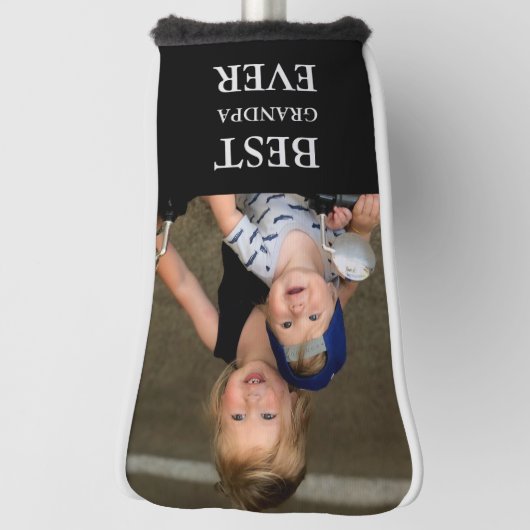 Bester Opa-Foto-Putter Golf Headcover (Rotieren 90)