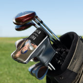 Bester Opa-Foto-Putter Golf Headcover (In Situ)
