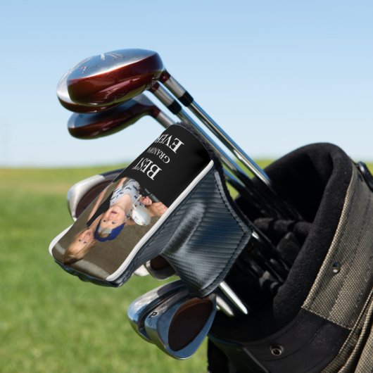 Bester Opa-Foto-Putter Golf Headcover (In Situ)