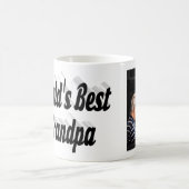 Bester Opa-Foto-Text Kaffeetasse (Mittel)