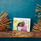 Bester Opa im Universum-Foto Fotoplatte (Seite)