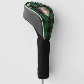 Bester Opa Individuelles Kinderfoto Grünes Büffel- Golf Headcover (angewinkelt)