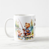 Bester Opa je gibt niedlichen Teddybär Kaffeetasse (Links)