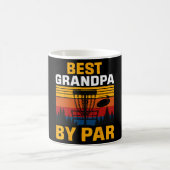 Bester Opa laut Par Disc Golf Spieler Kaffeetasse (Mittel)