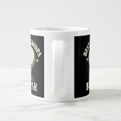 Bester Opa laut Par Funny Jumbo-Tasse (Rückseite)