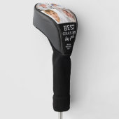 Bester OPA nach Par Custom 4 Fotos Collage Golf Headcover (angewinkelt)