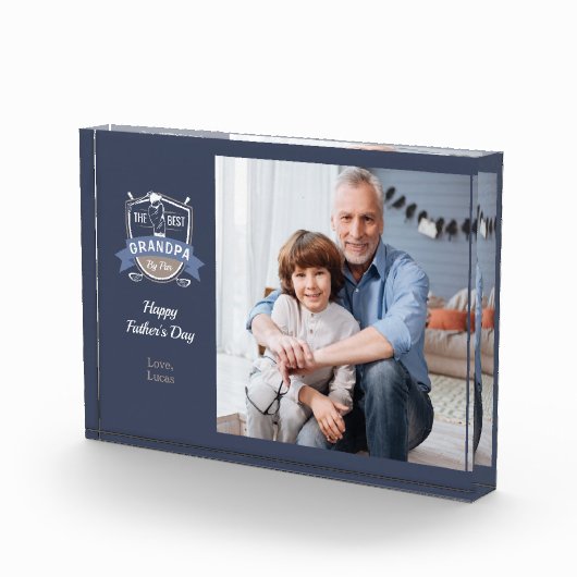 Bester Opa nach Par Foto Block (Rechts)