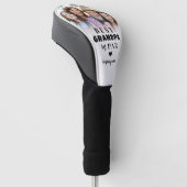 Bester Opa nach Par Foto Golf Headcover (angewinkelt)