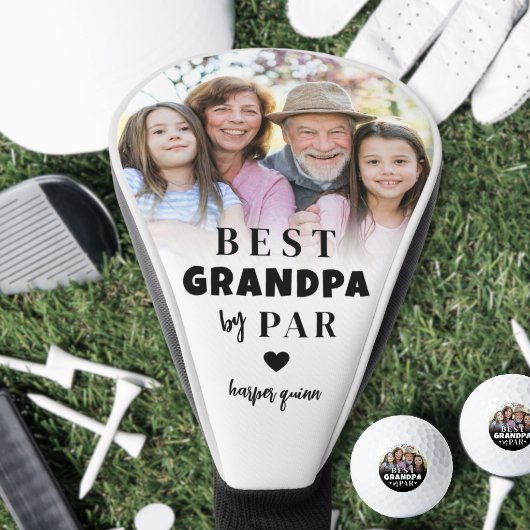 Bester Opa nach Par Foto Golf Headcover