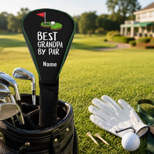 Bester Opa nach Par Golf Headcover