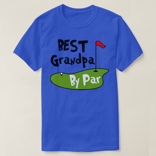 Bester Opa nach Par T-Shirt (Design vorne)