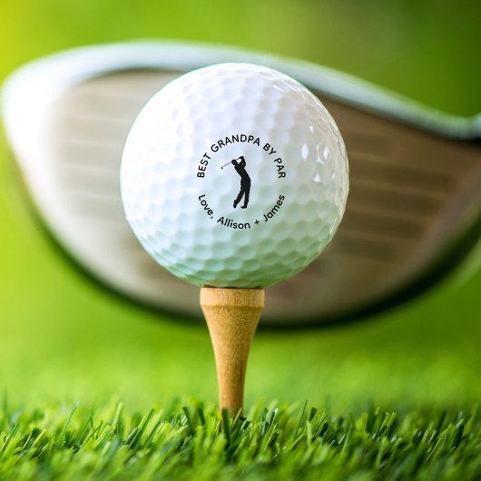 Bester Opa nach Par-Vorstellung Custom Golfball