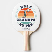 Bester Opa nach Rente individuell Tischtennis Schläger (Vorderseite)