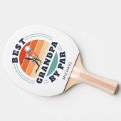 Bester Opa nach Rente individuell Tischtennis Schläger (Seitenansicht)