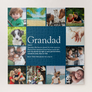 Bester Opa, Opa, Papa Definition 12 Foto Puzzle