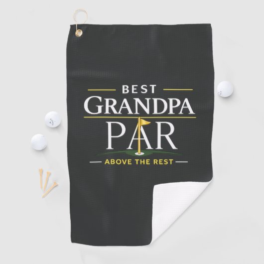 Bester Opa PAR Über dem Rest Golfhandtuch (Insitu)