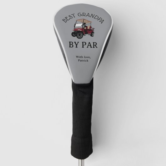 Bester Opa Par | Vatertag Geschenk Golfkopfabdecku Golf Headcover (Vorderseite)