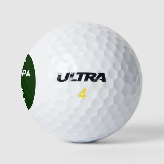 Bester Opa-Spaß Golfball (Logo)