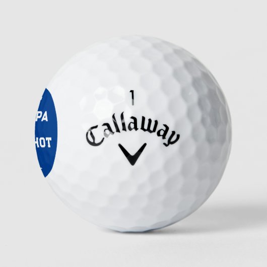 Bester Opa-Spaß Golfball (Logo)