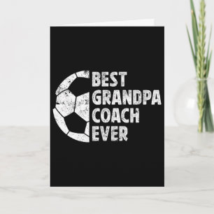 Bester Opa Trainer Fußball Opa eines Fußballspiele Karte