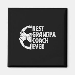 Bester Opa Trainer Fußball Opa eines Fußballspiele Magnet