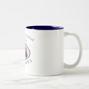 Bester Opa überhaupt Zweifarbige Tasse