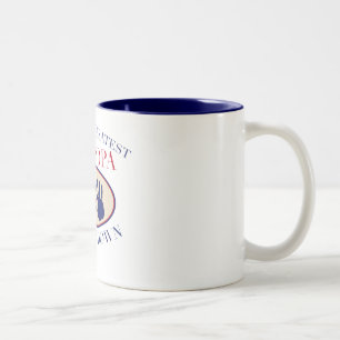 Bester Opa überhaupt Zweifarbige Tasse