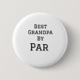 Bester Opa von Par einfache Vater Großvater Gi Button
