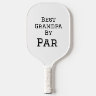 Bester Opa von Par einfache Vater Großvater Gi Pickleball Schläger