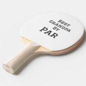 Bester Opa von Par einfache Vater Großvater Gi Tischtennis Schläger (Vorderseite)