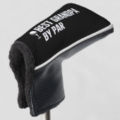 Bester Opa von Par Golf Geschenk Humor Sarkasmus L Headcover (3/4 Vorderseite)
