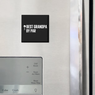 Bester Opa von Par Golf Geschenk Humor Sarkasmus L Magnet