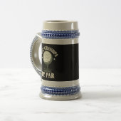 Bester Opa von Par Lustig Bierglas (Vorderseite Links)