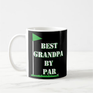 Bester Opa von Par Lustiges Golf Vatertagsgeschenk Kaffeetasse