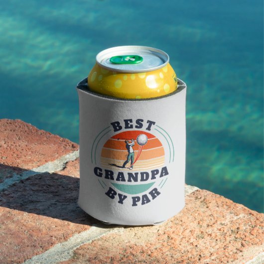 Bester Opa Von Par Retro Custom Dosenkühler (In Situ Pool)