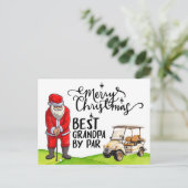 Bester Opa von Par zu Weihnachten mit dem Weihnach (Stehend Vorderseite)