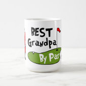 Bester Opa von Par zu Weihnachten mit dem Weihnach Kaffeetasse (Mittel)