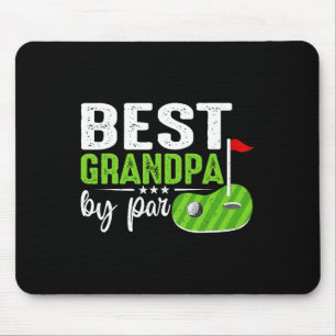 Bester Opa von Par zum Vatertag Golf Sportliebhabe Mousepad
