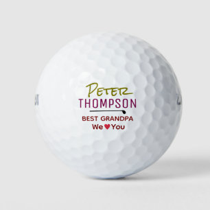 Bester Opa. Wir Liebe Sie Golfball