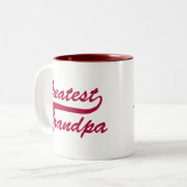 Bester Opa Zweifarbige Tasse (Vorderseite Links)