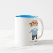 Bester Opa Zweifarbige Tasse (VorderseiteRechts)