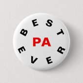Bester Pa je Button (Vorderseite)