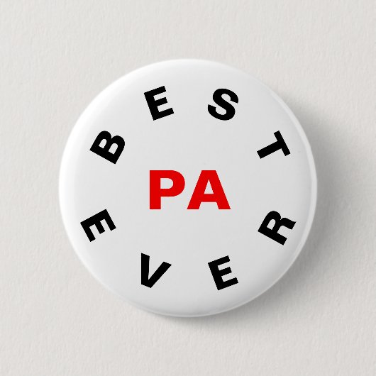 Bester Pa je Button (Vorderseite)