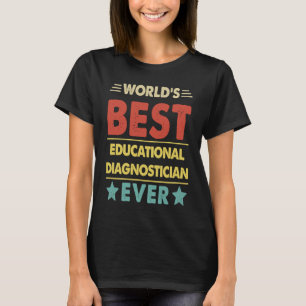 Bester pädagogischer Diagnostiker der Welt überhau T-Shirt